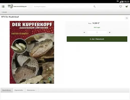 Terraristikshop android App screenshot 0